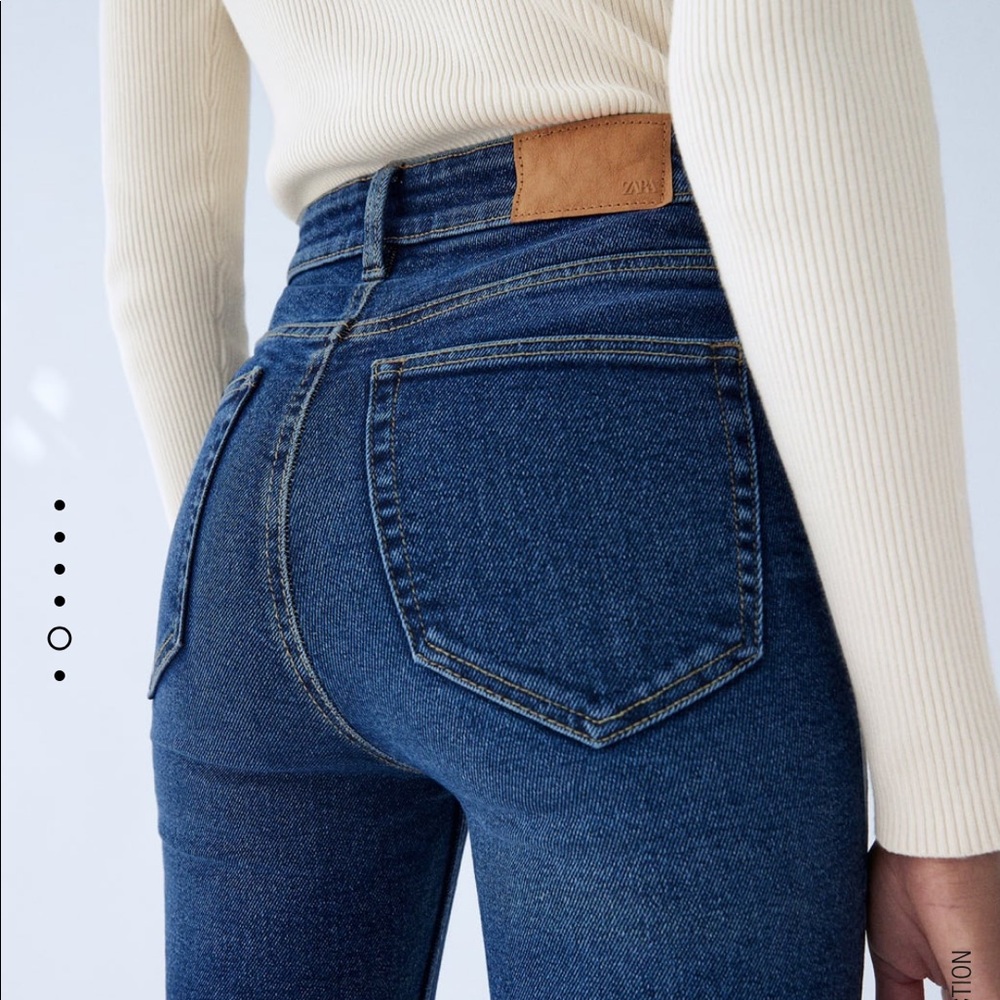 Zara vintage high rise jeans